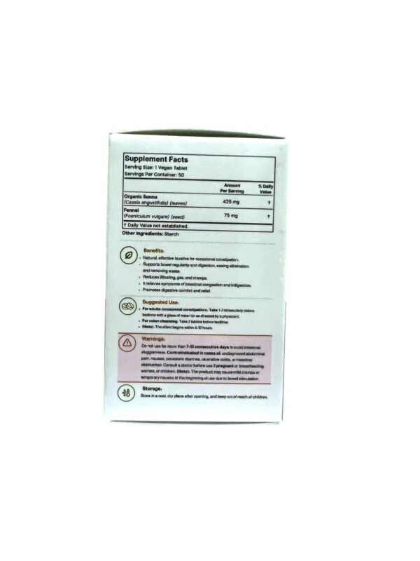 O'Herb Senna & Fennel Tablets package