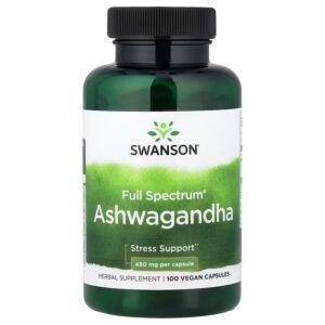 Swanson’s Full Spectrum®, 100 pure vegetarian capsules (450mg per capsule)