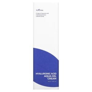 Isntree Hyaluronic Acid Aqua Gel Cream to moisturize skin with hyaluronic acid