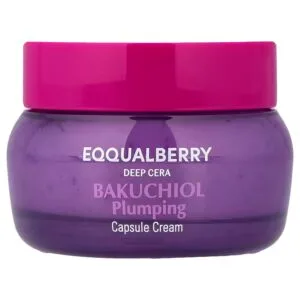 EQUALBERRY Bakuchiol Plumping Capsule Cream Bakuchiol Capsule Cream for Firming and Moisturizing | Allwaa Alakhdar