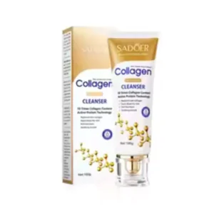 SADOER Collagen Facial Cleanser Skin Care Firming Moisturizing Facial Cleansing Cleansing Facial Washing Foaming Cleanser Skin Care Products