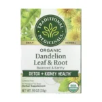 Traditional Medicinals, Organic Dandelion Root & Leaf Tea, Caffeine-Free, 16 packaged tea bags, 0.99 oz (28 g)