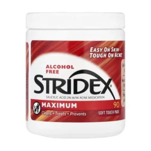 Stridex, one-step acne control, max, alcohol-free, 90 soft-touch cotton pads