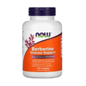 Now Foods, Berberine Capsules for Glucose Optimization, 90 softgels
