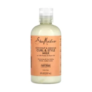 Shea Moisture, Curl & Style Milk, Coconut & Hibiscus, 8 fl oz (237 ml)