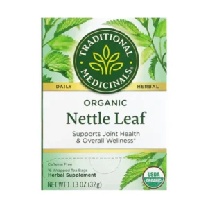 Traditional Medicinals, Organic Nettle Leaf, Caffeine Free, 16 packaged tea bags, 1.13 oz (32 g)
