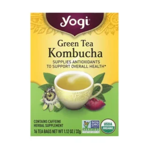 Yogi Tea, Kombucha Green Tea, 16 tea bags, 1.12 oz (32 g)