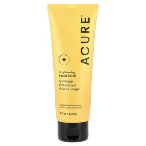 Acure, Brightening Facial Scrub, 4 fl oz (118 ml)