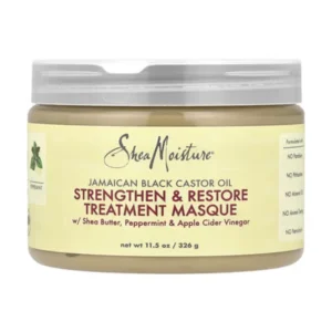 Shea Moisture, Jamaican Black Castor Oil, Therapeutic Mask for Strengthening and Regeneration, 11.5 oz (326 g)
