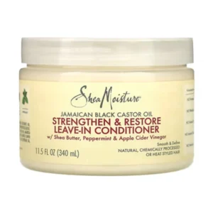 Shea Moisture, Non-rinse conditioner to strengthen and repair hair with Jamaican Black Castor Oil, 11 oz (312 g)
