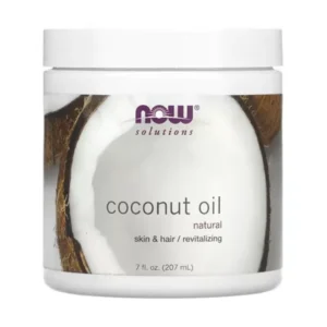 Now Foods, Solutions. Coconut oil. 7 fluid ounces (207 ml)