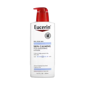 Eucerin, Soothing Skin Lotion, fragrance-free, 16.9 fl oz (500 ml)