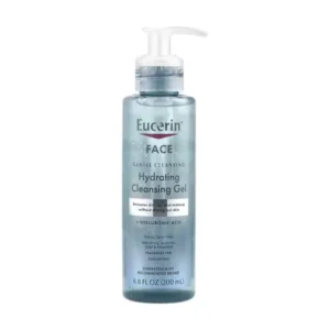 Eucerin, Moisturizing Cleansing Gel + Hyaluronic Acid, 6.8 fl oz (200 ml)