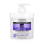 Advanced Clinicals, Hyaluronic Acid, Body Moisturizing Cream, 16 oz (454 g)