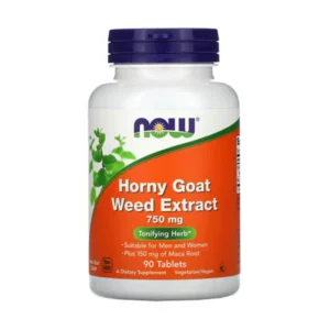 Now Foods, Goat Weed Extract, 750mg, 90 tablets