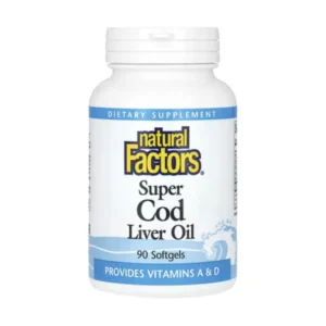 Natural Factors, Super Cod Liver Oil, 90 softgels