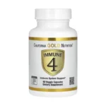 California Gold Nutrition, Immune4, Immune Support, 60 vegetarian capsules