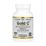 California Gold Nutrition, Gold C™, USP Grade Vitamin C, 1,000 mg, 60 vegetarian capsules