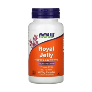 Now Foods, Royal Jelly, 1500mg, 60 Vegetarian Capsules