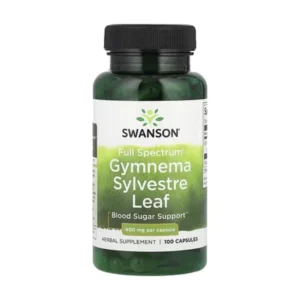 Swanson, Gymnema Sylvestre Leaves, Complete Set, 400mg, 100 capsules
