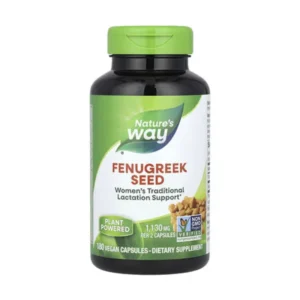 Nature’s Way, Fenugreek Seeds 1220 mg. 180 vegetarian capsules (610mg per capsule)