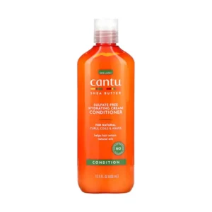 Cantu, Sulfate-Free Moisturizing Cream Conditioner with Shea Butter, for natural curls, curls, and waves, 400 ml (13.5 fl. oz.)