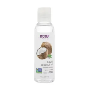 Now Foods, Solutions, Pure Fractionated Coconut Oil, 4 fl oz (118 ml)