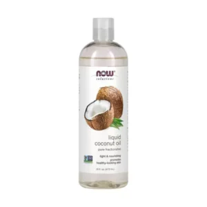 Now Foods, Solutions, Pure Fractionated Coconut Oil, 16 fl oz (473 ml)