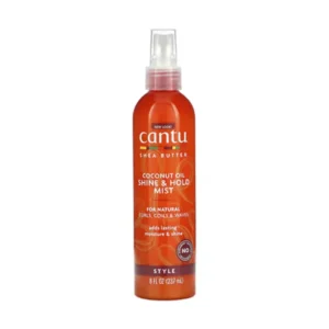 Cantu, Shea butter for natural hair, coconut oil for shine and setting spray, 8 fl oz (237 ml)