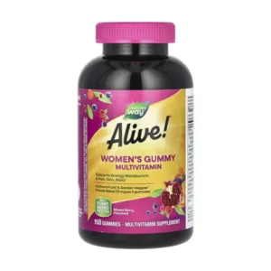 Nature’s Way, Alive! Multivitamin Gummies for Women, Berry Mix, 150 gummies