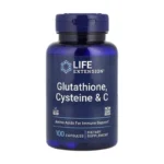 Life Extension, Glutathione, Cysteine and Vitamin C, 100 capsules