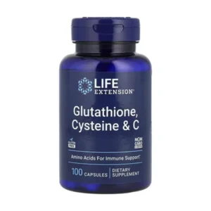 Life Extension, Glutathione, Cysteine and Vitamin C, 100 capsules