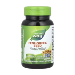 Nature’s Way, Fenugreek Seeds 1220 mg. 100 vegetarian capsules (610mg per capsule)