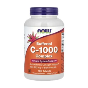NOW Foods, Vitamin C Complex, Vitamin C-1000 Diluted Complex, 180 tablets