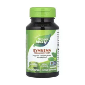 Nature’s Way, Gymnema, 500 mg, 60 vegetarian capsules
