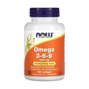Now Foods, Omega 3-6-9, 1,000mg, 100 softgels