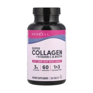 Neocell, Superior Collagen + Vitamin C and Biotin, 180 tablets