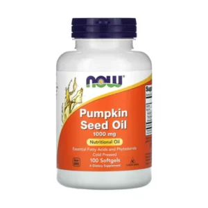 NOW Foods, Pumpkin Seed Oil, 1000mg, 100 softgels (500mg per softgel)