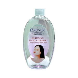 Eskinol facial cleanser bottle with Arabic label