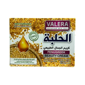 Box of Valera Natural Fenugreek Beauty Cream with distinctive formula