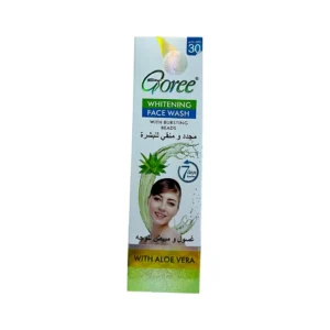 Goree Whitening Face Wash with Aloe Vera and bursting beads