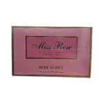 Pink box of Miss Rose Rose Berry body dusting powder.