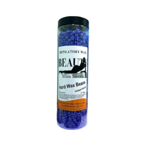 Miss Sweet blue wax beans in a clear container
