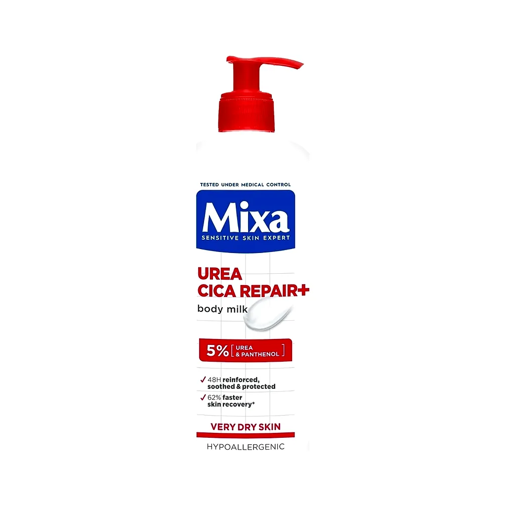 حليب الجسم ميكسا يوريا سيكا ريبير Mixa Urea Cica Repair body milk bottle
