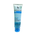 Salicylic Acid and Niacinamide Facial Gel in a blue tube