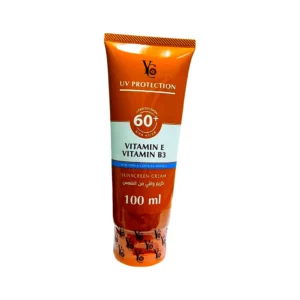 Sunscreen Cream with Vitamin E and B3 SPF 60+