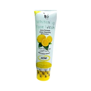 Tube of Lemon Extract Whitening Face Wash