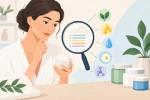 كيفية قراءة مكونات كريم الوجه واختيار المناسب